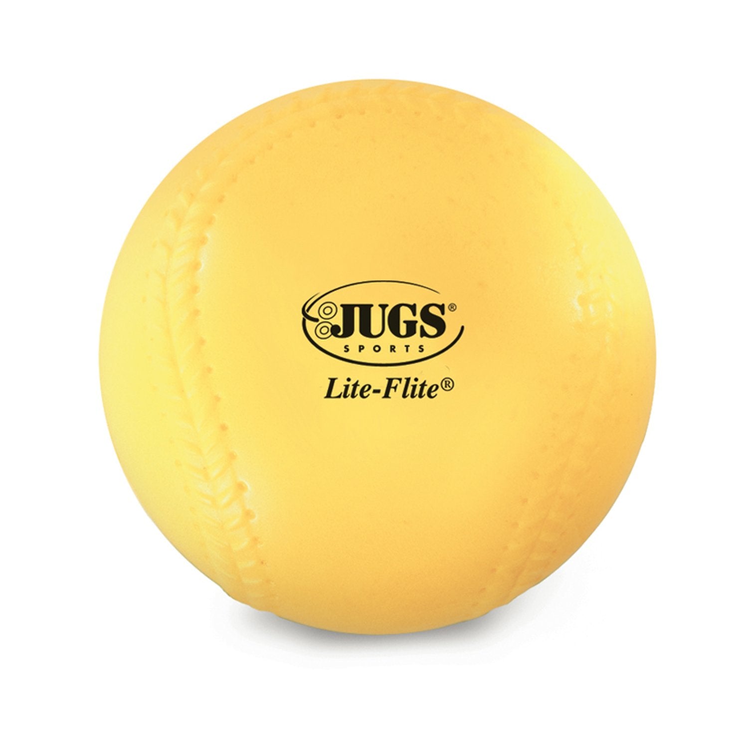 Jugs LiteFlite Baseballs (One Dozen) , Optic Yellow , 9inch