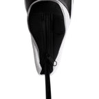 Andux Golf 460Cc Driver Fairway Wood Head Covers With Zipper Closure Set Of 3 (Black/White)