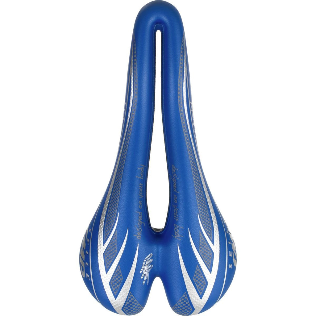 Selle Smp Unisexs Hybrid Saddle, Blue, Medium