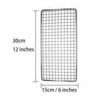 Zipseven Camping Bushcraft Backpacker Grill Welded Stainless Steel Campfire Cooking Grate High Strength Outdoor Mesh Gear For Ca