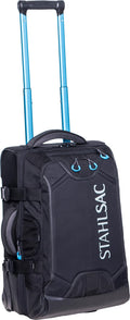 Stahlsac Steel Wheeled Bag: Durable dive bag for travel, wet & dry compartments, 22 carry on