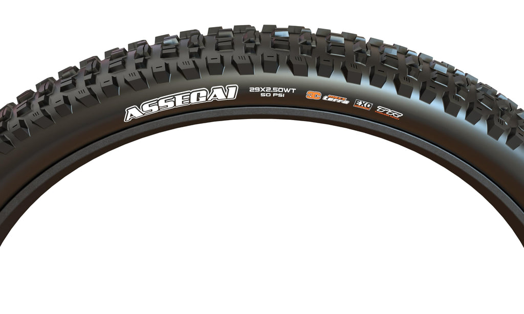 Maxxis Assegai Wide Trail Dual Compound/Exo/Tr 27.5In Tire Dual Compound/Exo/Tr, 27.5X2.6