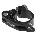 TRIWONDER Bike Seat Post Clamp - 28.6mm, 31.8mm, 34.9mm Quick Release for MTB, Road, Casual Bike (Black, 34.9mm)