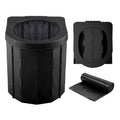 Sfsumart Portable Toilet For Camping, Foldable Camping Toilet For Adults, Emergency Potty, 12Pc Toilet Bags For Outdoor, Car Tra