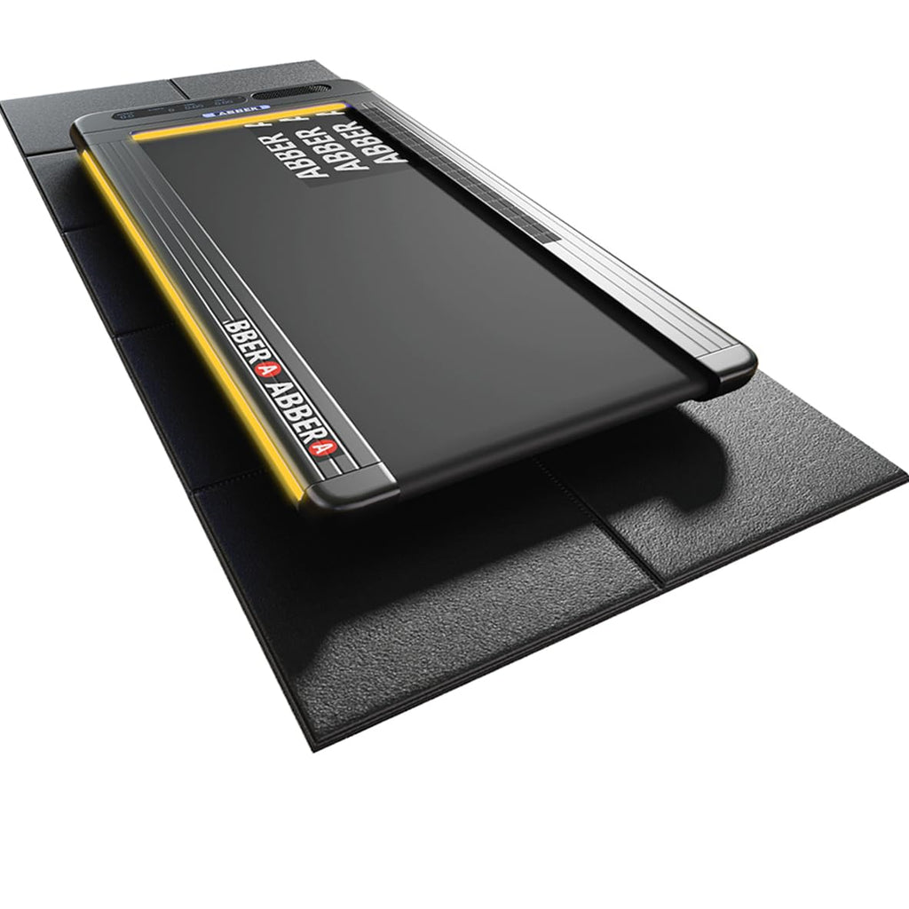 Foldable Treadmill Walking Pad Mat For Carpet Floors,67 X 30 6Mm Thick Treadmill Mat For Hardwood Floor,Indoor Exercise Stationa