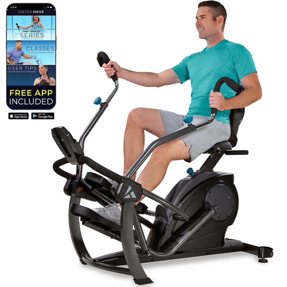 Teeter Freestep Lt1 - Recumbent Cross Trainer And Elliptical (Lt1)