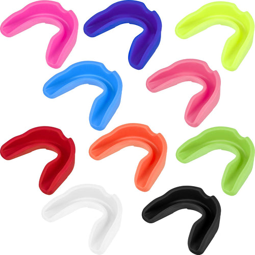 20 Pieces Sports Mouth Guards Mouth Protection Athletic Mouth Guard For Kids Adults Sports Supply (Bright Color)