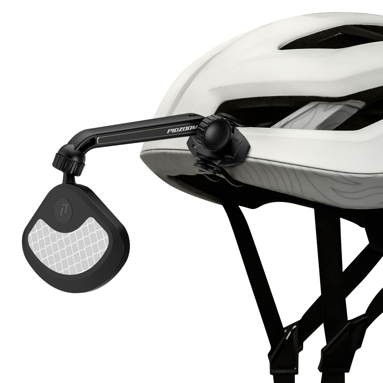 PIDZOOM Bike Helmet Mirror for Cycling- 360 Adjustable and Rotatable Safe Rearview Mirror for Bicycle Riding Accessories and Oth