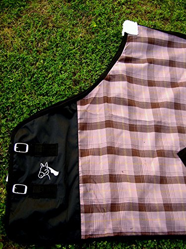 Challenger 70'' Horse Cotton Sheet Blanket Rug Summer Spring Pink Brown 5327