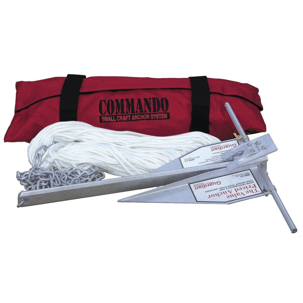 Boating Accessories New Commando Small Craft Anchoring System Fortress Anchors C5A Model Commando Boat Size Up To 16' Anchor Siz
