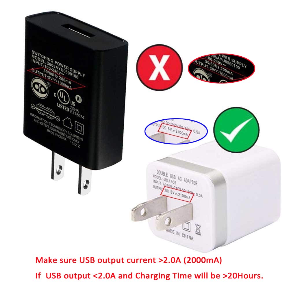 Smarkey 8.4V Heated Glove Charger For Insole Socks Jacket Battery Charging (Easy For Outdoor And Travelling)