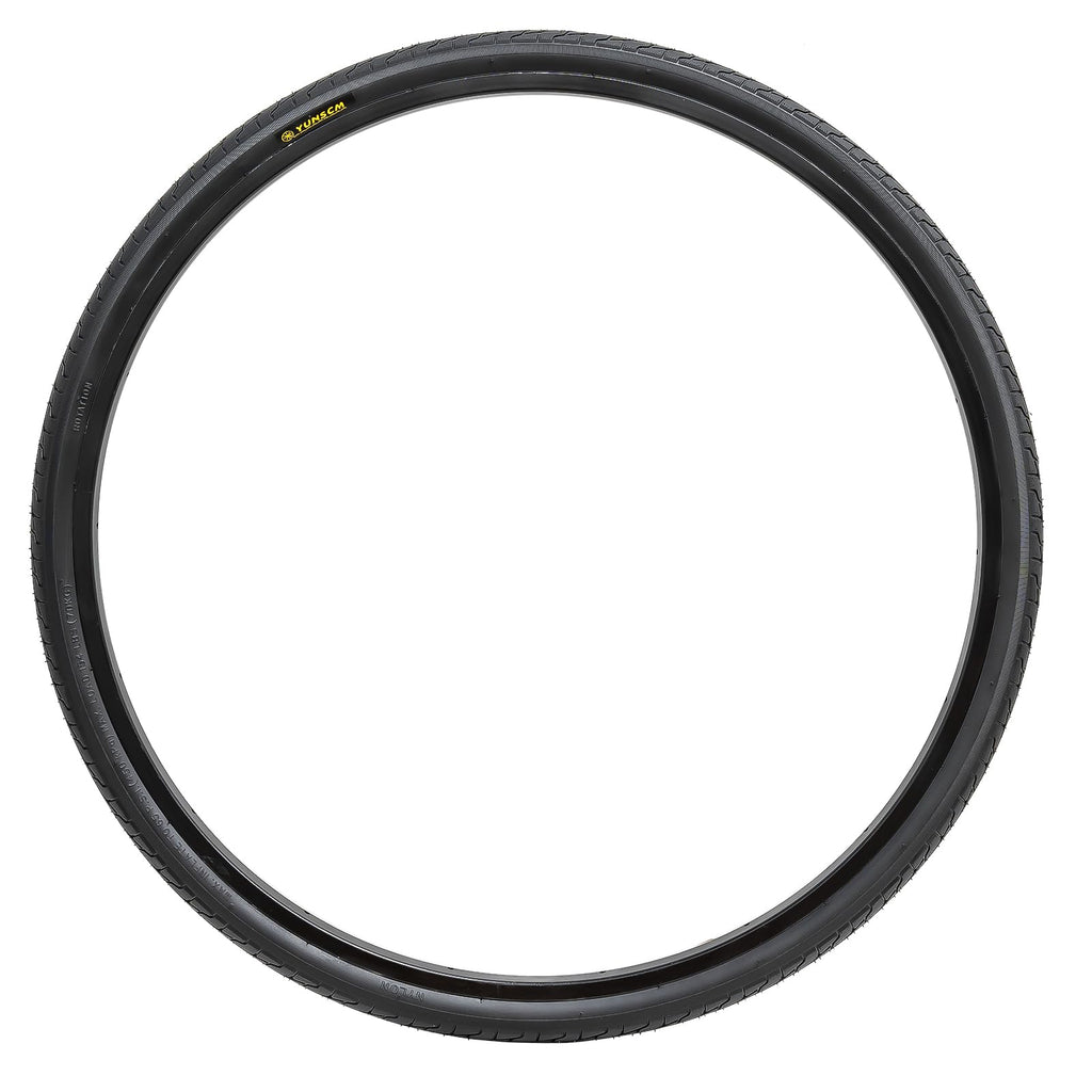 2 Pack 26 X 1 3/8 (37-590) Road Bike Tires Plus 2 Pack 26'' Bike Tubes 26X1 3/8 Av33 Schrader Valve Compatible With 26X1 3/8 Bik