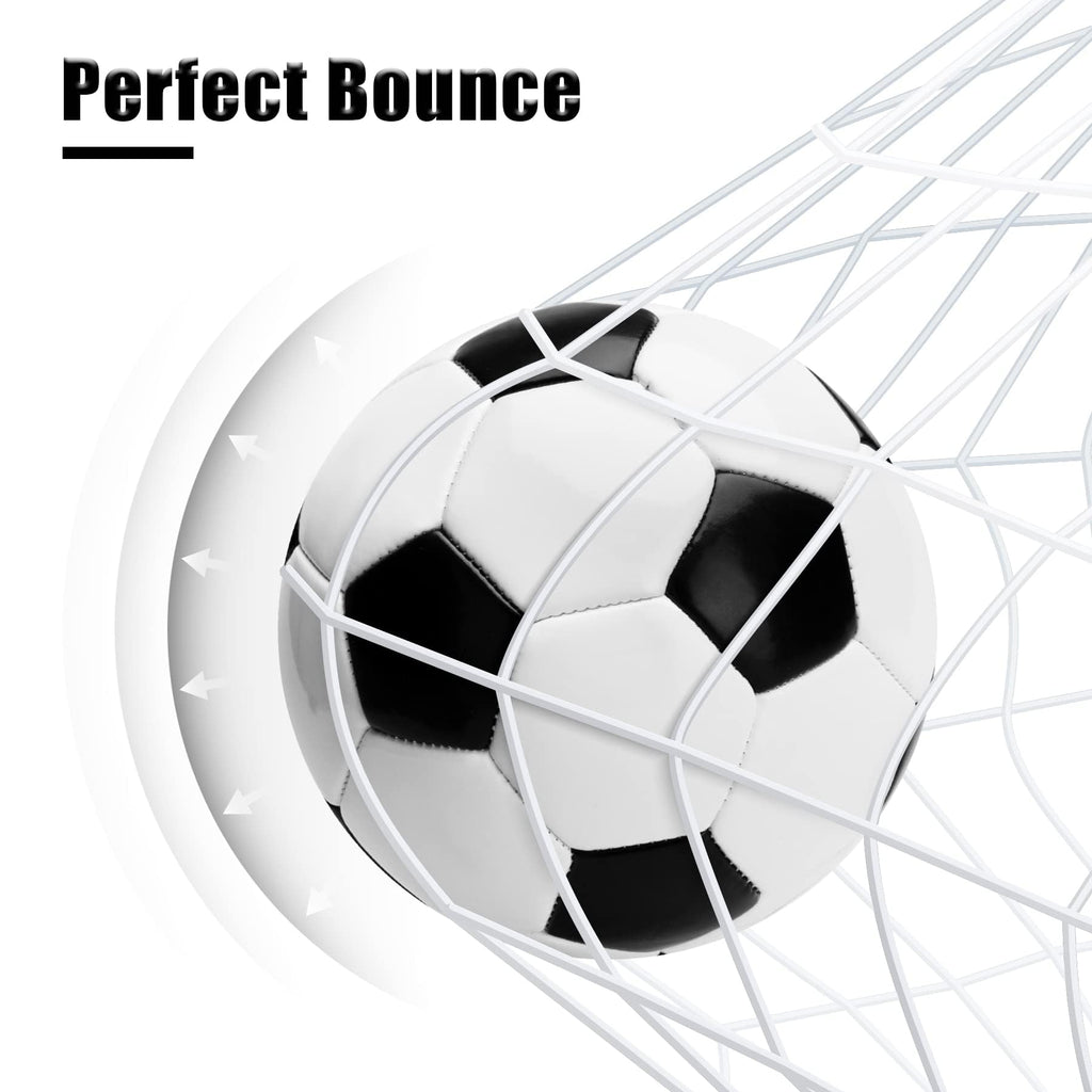 Innotoys Toddler Soccer Ball Size 2 with Pump for Kids 1-3 - 2 Packs Kids Soccer Ball - Indoor Outdoor Lawn Yard Balls Toys Birt
