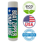 Zipper Wax  Zip Lube Marine Grade Zipper Lubricant Stick Zipper Lubricate With Ease Boat, Canvas, Bimini Snap, Metal Zippers, Ja