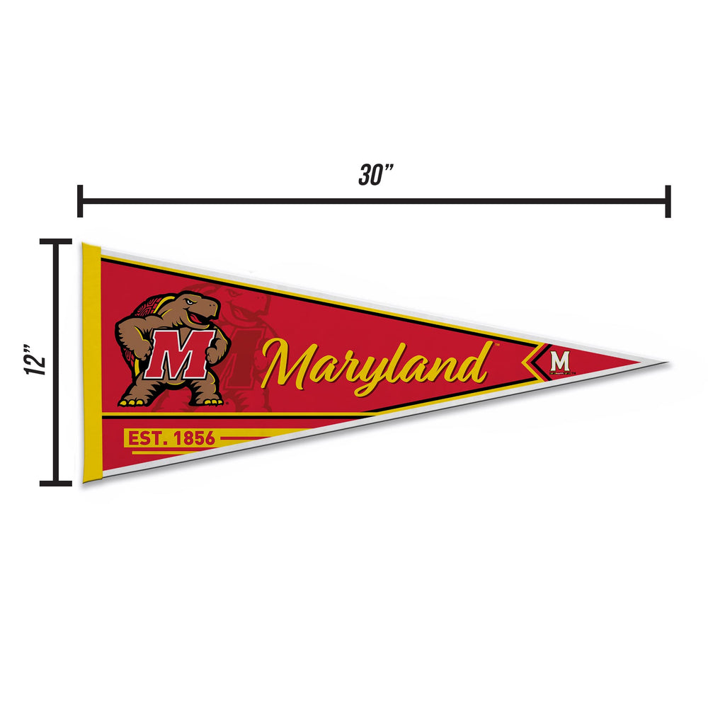 Rico Industries Ncaa Classic 12'' X 30'' Felt Wall D  Cor Pennant - Great For Home/Bed Room/Man Cave D  Cor