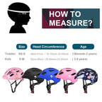 GLAF Baby Bike Helmet Toddler Helmets for 1 Year Old and up Infant Girls Boys Multi Sport Adjustable for Scooter Bicycle Kids Yo