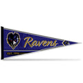 Rico Industries Nfl Football Baltimore Ravens Classic 12'' X 30'' Felt Wall D  Cor Pennant - Great For Home/Bed Room/Man Cave D