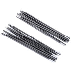 Weanas Tent Poles Replacement, Aluminum Rod Tent Pole Multifunction Lightweight Tent Pole Repair Kit, 7001 Series Aluminum Heate