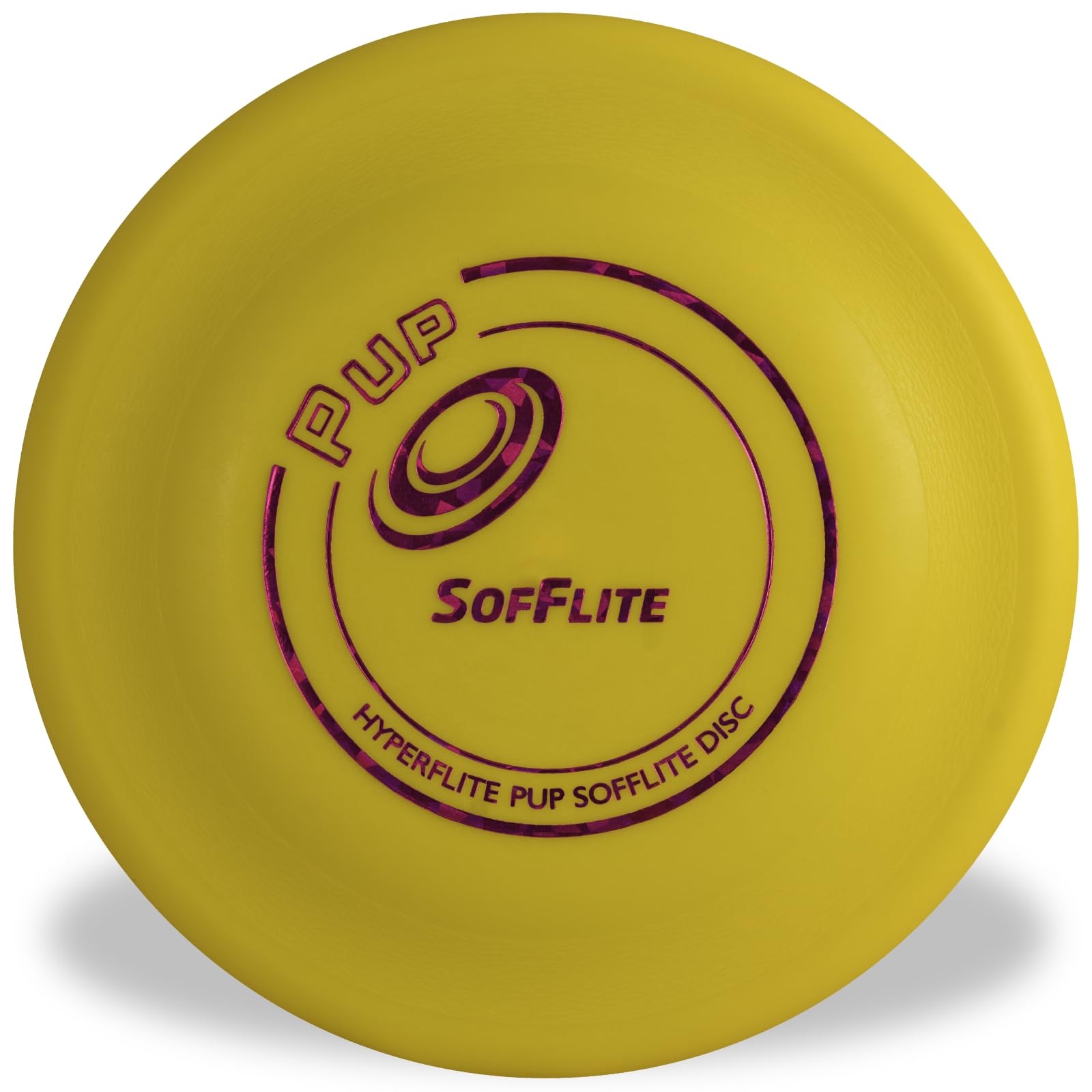 Hyperflite K-10 Pup Sofflite Dog Disc 7 Inch, Ultra-Soft For Canines With Sensitive Mouths, Best Flying, Dog Frisbee, Competitio