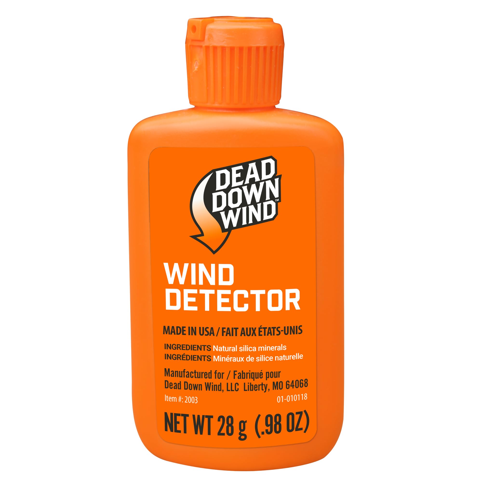 Dead Down Wind Hunting Wind Detector | Odorless Wind Direction Indicator, Longer Range Visibility, Detects Subtle Breezes, No Cl