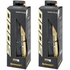 Continental Pair Grand Prix 5000 Folding Tires 700X28C Black Cream Road Race