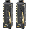 Continental Pair Grand Prix 5000 Folding Tires 700X25C Black Cream Road Race