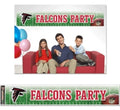 WinCraft NFL Atlanta Falcons WCR48816011 Party Banner, 12 x 65