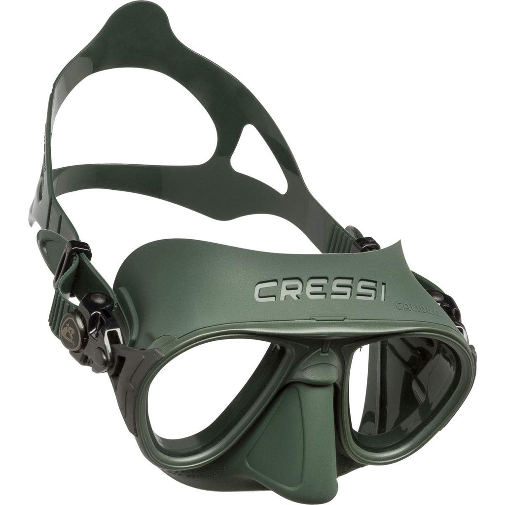 Cressi Calibro Low-Volume Two-Lens Dive Mask Whe/Pk