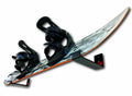 Storeyourboard Snowboard Display Rack, Naked Wall Rack, Black
