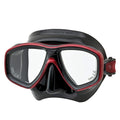TUSA M-212 Freedom Ceos Scuba Diving Mask, Black/Metallic Dark Red