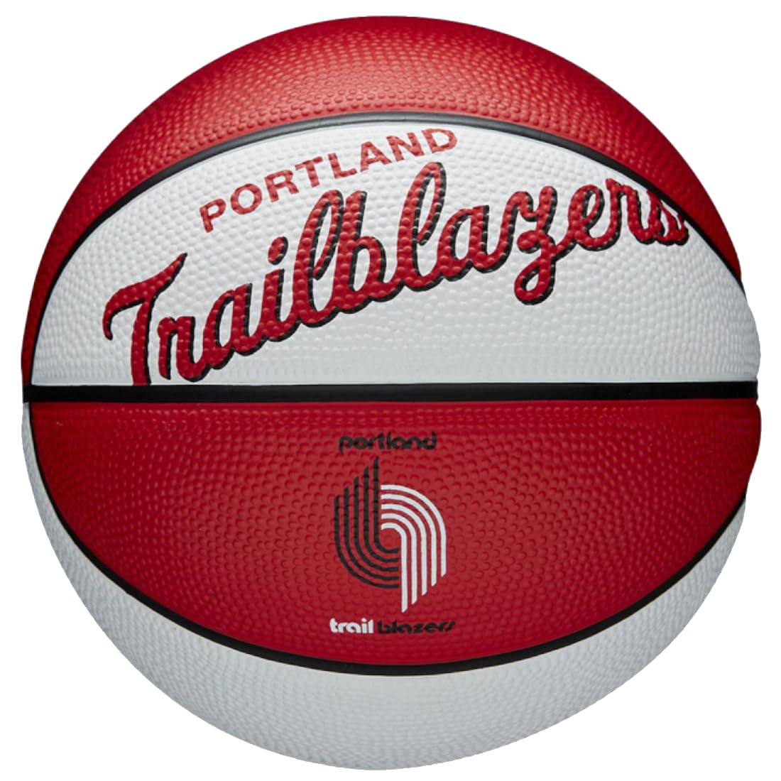 Wilson Nba Team Retro Mini Basketball - Portland Tail Blazers