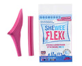 SHEWEE Flexi - The Original Female Urinal - Made in The UK - Reusable, Flexible  Portable Urination Device Festival, camping, ca