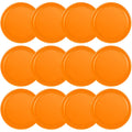 Coopay 12 Pieces Home Air Hockey Pucks 2.5 Inches Heavy Replacement Pucks for Game Tables Equipment Accessories, 12 Grams (Orang