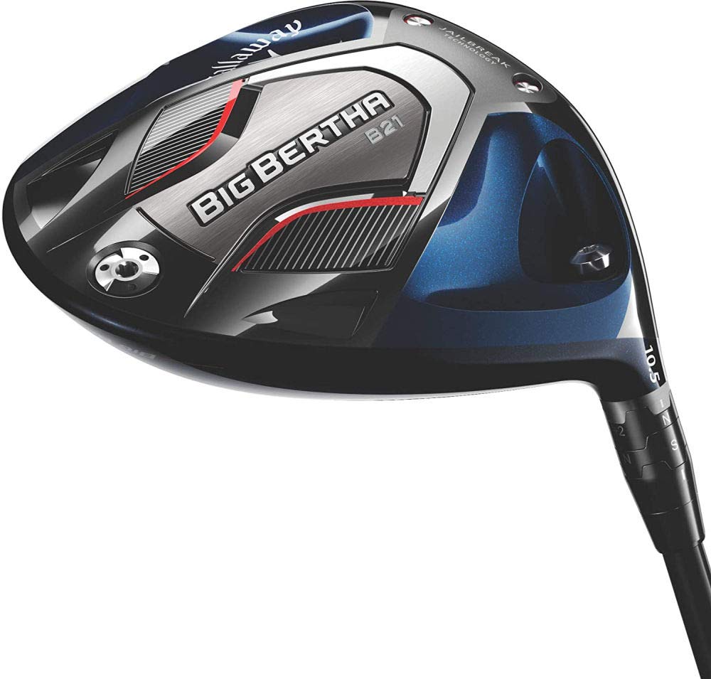 Callaway Big Bertha B21 Driver (Right, Rch 55Gr Graphite, Regular, 10.5 Degrees ) , Silver