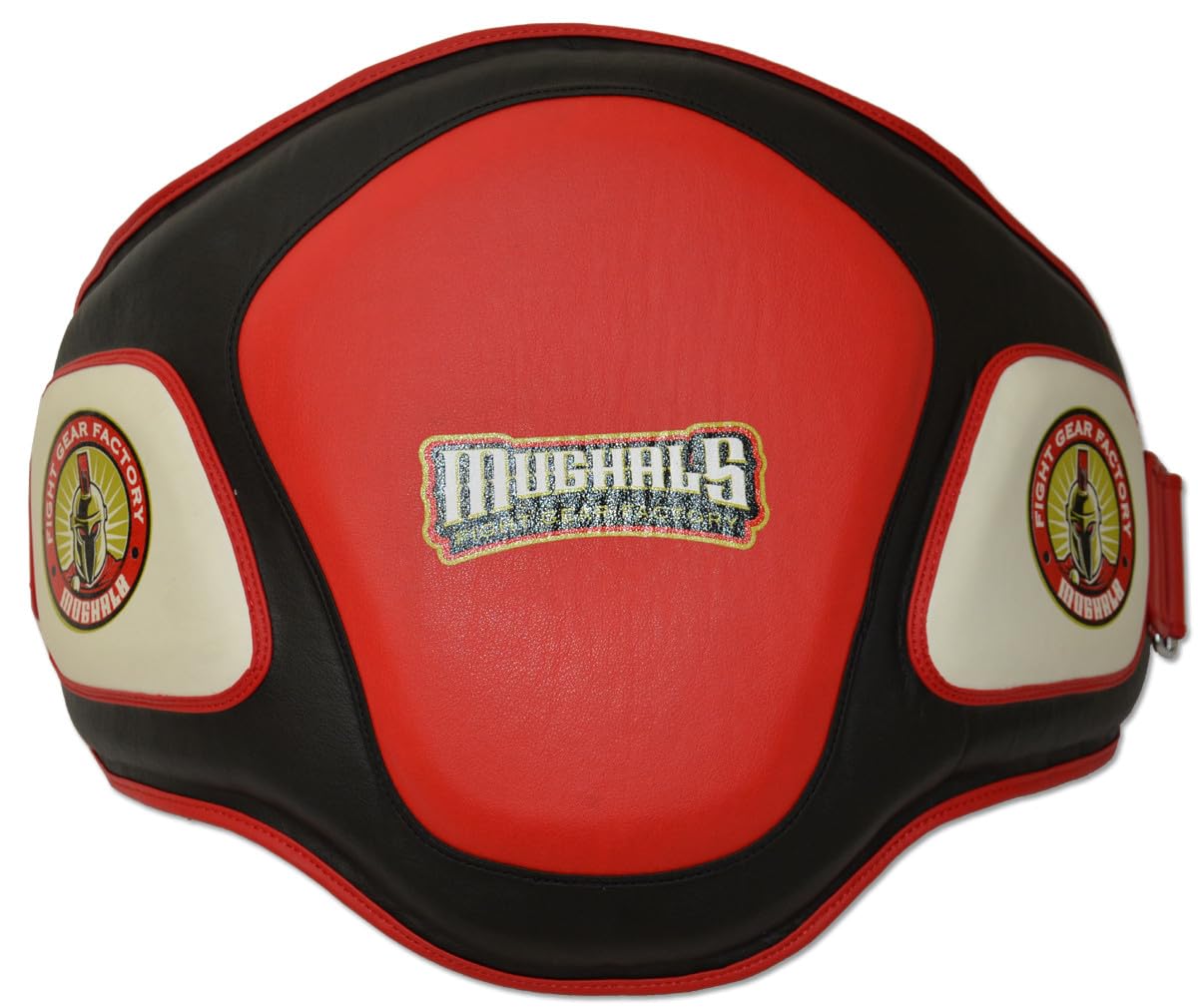 Mma Muay Thai Belly Pad (Hook N Loop (Red/White/Black))
