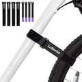 LuBanSir Bike Rack Straps, 8 Pack (8  & 26 ) Adjustable Bike Stabilizer Straps to Keep Bike Wheel from Spinning