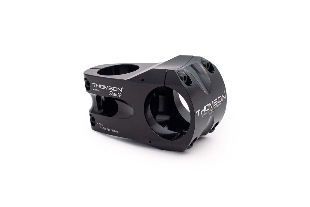 Thomson X4 31.8 Bicycle Stem (1-1/8 X 0-Degree X 50Mm, Black)