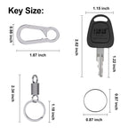 9.99World Mall Golf Cart Key For Golf Cart Ezgo 1982-Up (Gas/Electric) Ignition Key Replacement Part 17063-G1 17063G1 (2 Pcs)