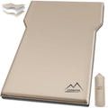 M Karmater Self Inflating Car Sleeping Pad For Camping, Thick Memory Foam Car Camping Mattress With Pillow, 9.0 R-Value Suv Matt