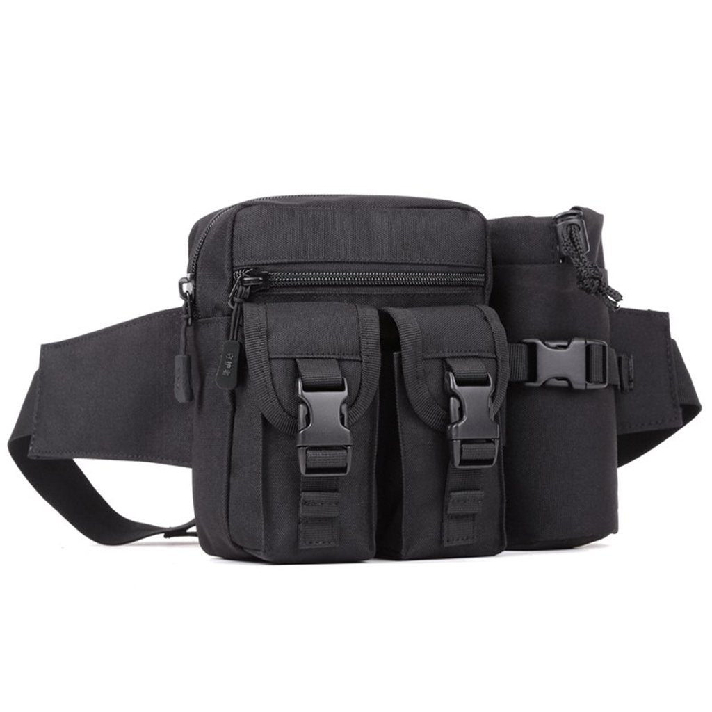 Shopee Branded Nylon Camo Waist Pack Bag Fanny Packs Waterproof Hip Belt Bag Pouch For Hiking Climbing Outdoor Bumbag