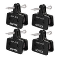 Agptek Bike Brake Pads, High-Performance Brake Pads, Disc Brake Pads & Spring (Semi-Metallic) For Mountain Bike Disc Brakes, 4 P