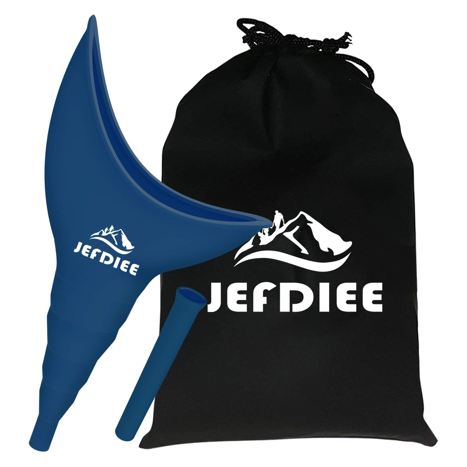 Jefdiee Female Urination Device,Silicone Pee Funnel For Women,Female Urinal Women Pee Funnel Allows Women To Pee Standing Up, Re