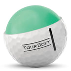 Titleist Tour Soft Unisex T4013S-J Golf Ball, White