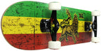 Krown Trinity Rasta Complete Skateboard, 7.75 X 31.5