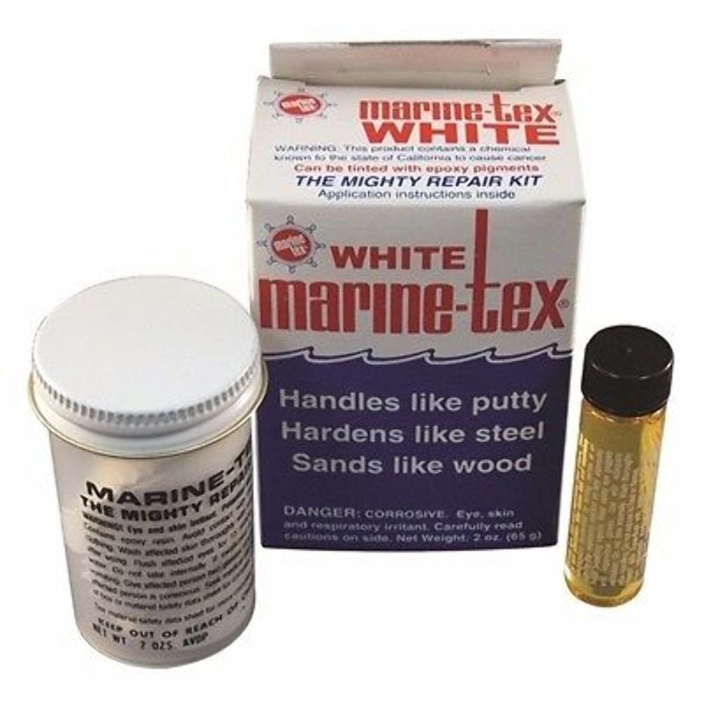 Full Throttle 2 Oz. Jr White Marine Tex Ki - Rm305K