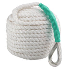Boat Anchor Rope 200 Ft X 1/2 Inch Polypropylene Rope 3 Strand Twisted Anchor Line For Sailboat Sled Line Mooring With Thimble 5