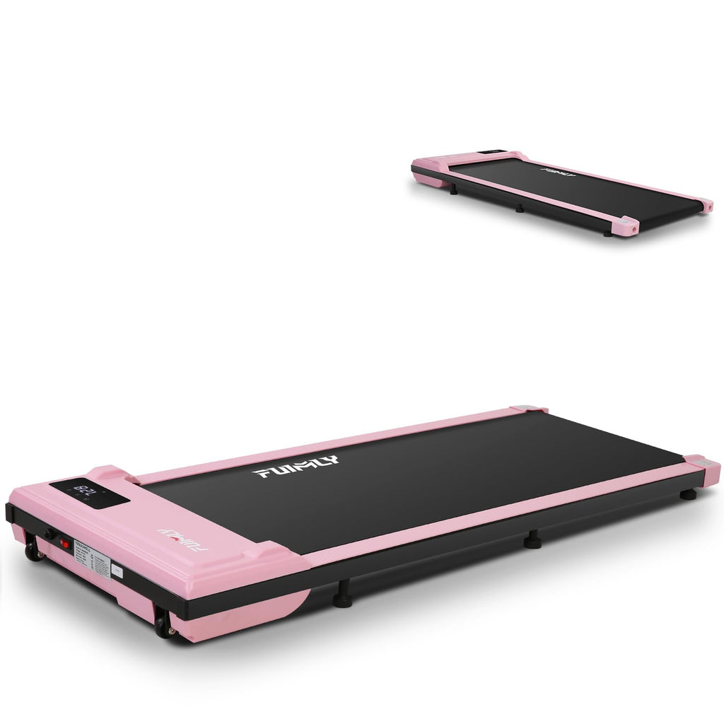 Funmily Treadmills For Home,2.5Hp Under Desk Walking Pad Treadmill,300 Lbs Weight Capacity Portable Running Machine With Remote