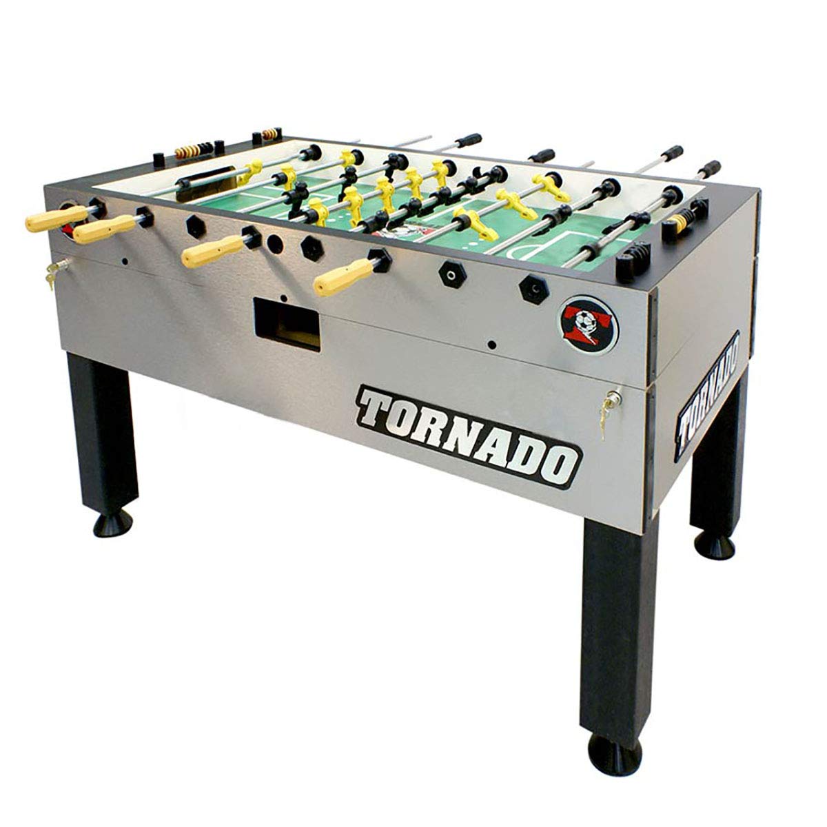 Tornado Tournament 3000 Foosball Table - Made In The Usa - Commercial Quality For The Home - Incredible Table Soccer Game (1 Man