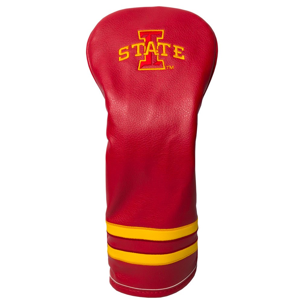 Team Golf NCAA Iowa State Cyclones Vintage Fairway Head Cover Vintage Fairway Golf Club Headcover, Form Fitting Design, Retro De