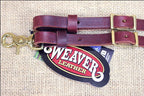 Weaver Equine Latigo Leather 3-Plait Roper Rein, 5/8 x 7